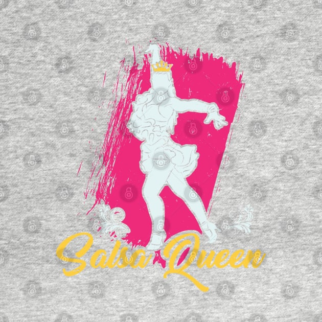 Salsa Dancing Gift " Salsa Queen " by Design Seventytwo